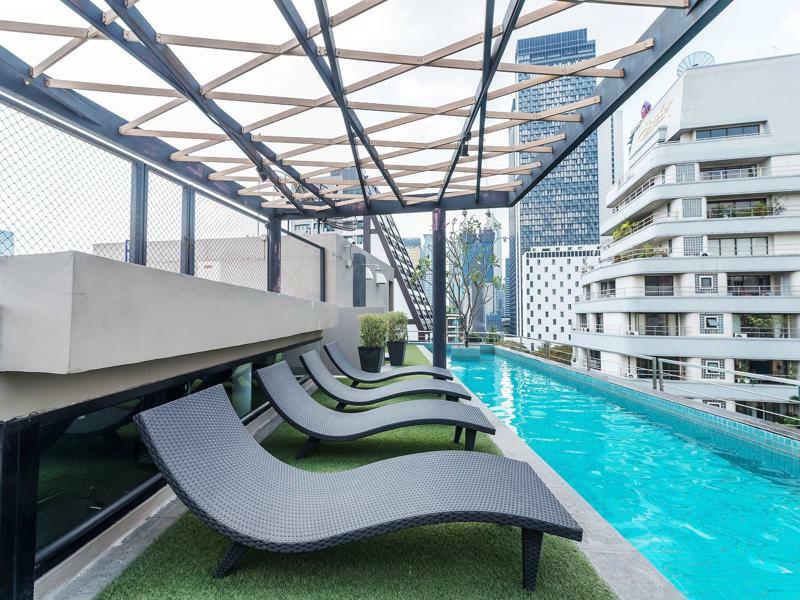 The Nest Ploenchit By Favstay Bangkok Exterior photo